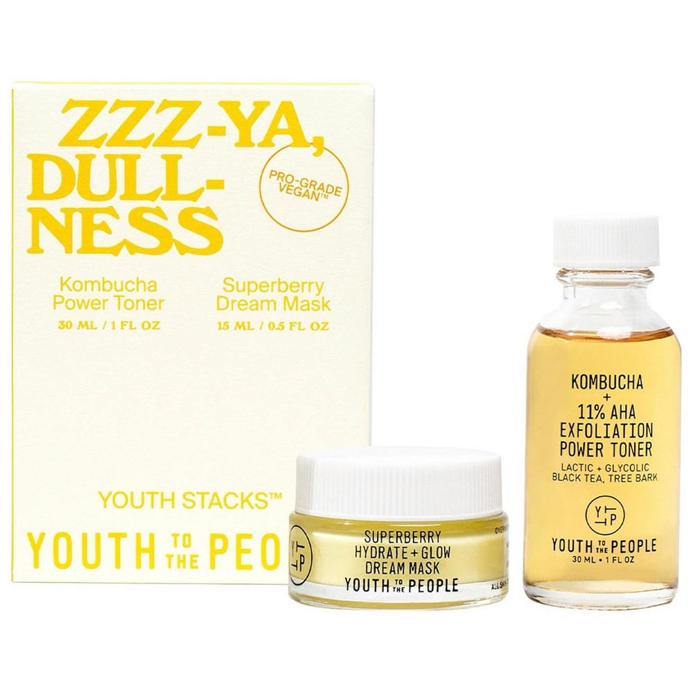 Youth To The People Zzz-Ya, Dullness Youth Stacks Combination‎ Kit, NIB
